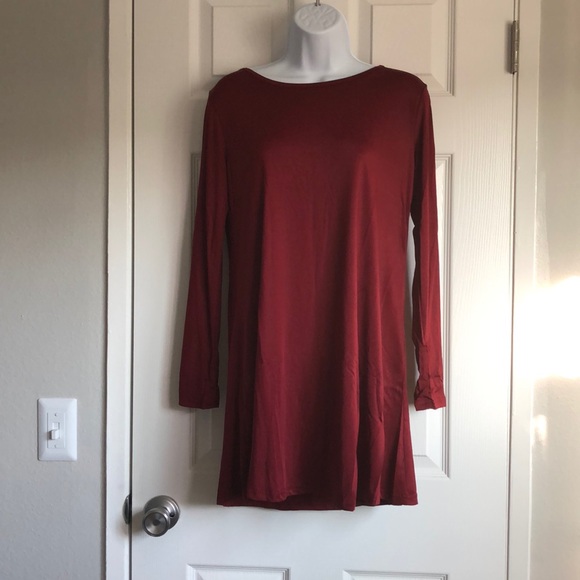 ‼️ 2 Left ‼️ “The T-Shirt Dress” - Long Sleeves - Picture 2 of 3